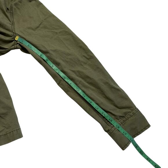 MADEWELL Fleet Jacket in Desert Olive Green Size Large #C3394 Utility Pocket Zip - Picture 10 of 10